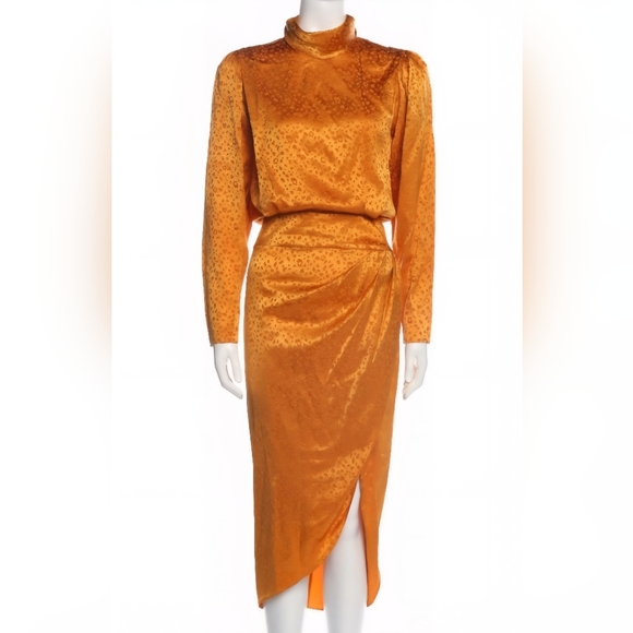 Ronny Kobo Collection Dresses & Skirts - Ronny Kobo Collection Golden Long Sleeve Dress